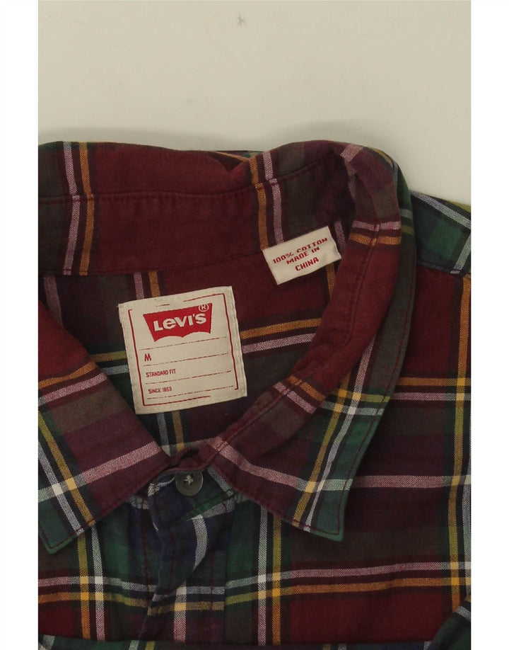 Levi's muška standardna košulja srednjeg šarenog kariranog pamuka