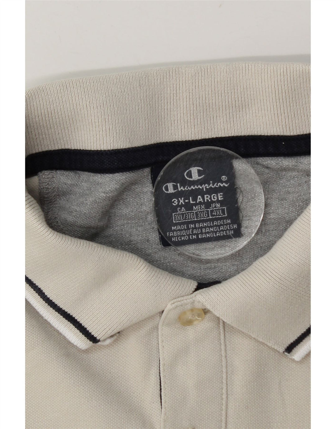 Champion muška polo majica 3XL Off White