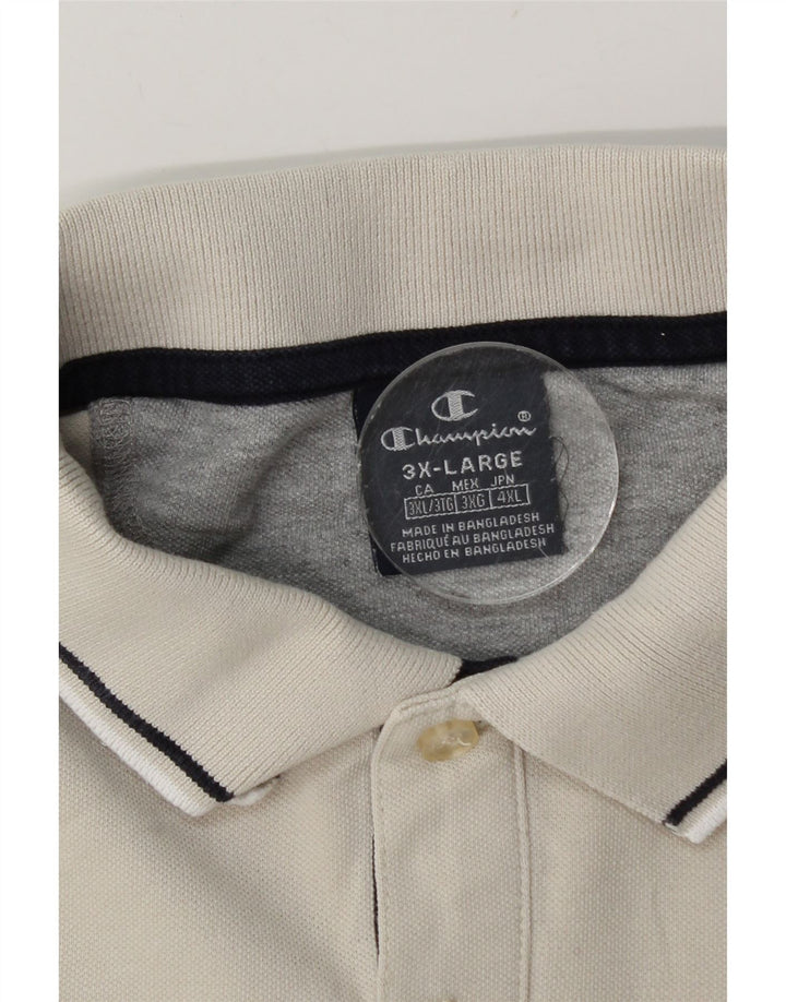 Champion muška polo majica 3XL Off White