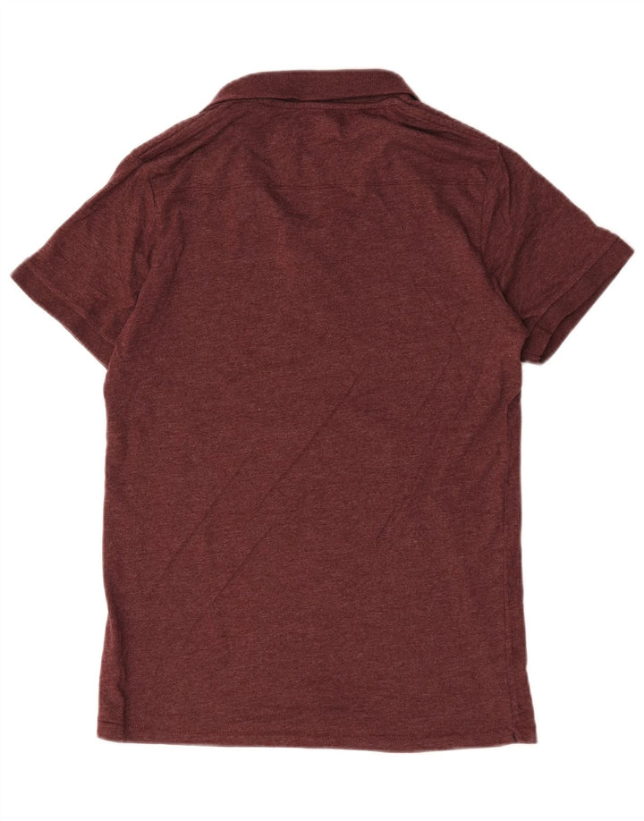 French Connection muška polo majica Srednji bordo pamuk