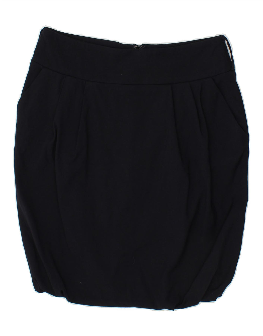 CERRUTI 1881 Womens Bubble Skirt IT 42 Medium W28  Navy Blue Vintage Cerruti 1881 and Second-Hand Cerruti 1881 from Messina Hembry 