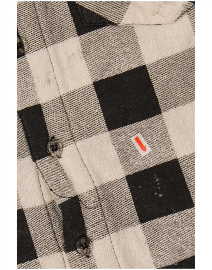 JOY muška flanelska košulja Lumberjack XL crni pamuk od ginghama