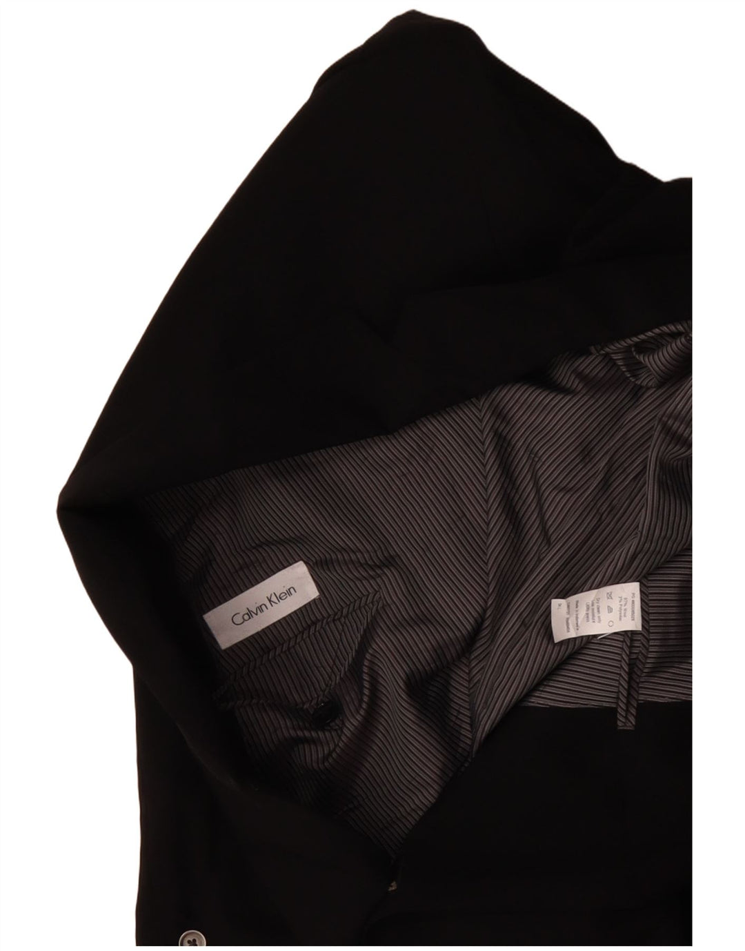 CALVIN KLEIN Muška jakna sa 2 gumba IT 54 2XL crna vuna