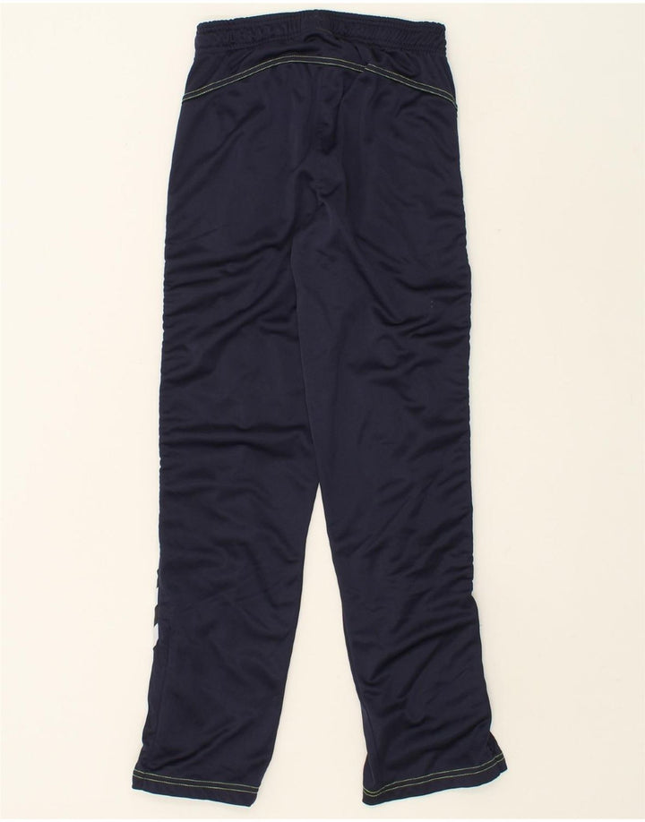 HUMMEL Mens Graphic Tracksuit Trousers Small Navy Blue Polyester Vintage Hummel and Second-Hand Hummel from Messina Hembry 