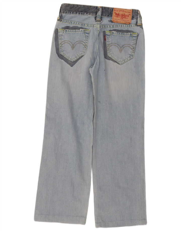 Levi's ženske 922 ravne traperice W28 L30 plavi pamuk