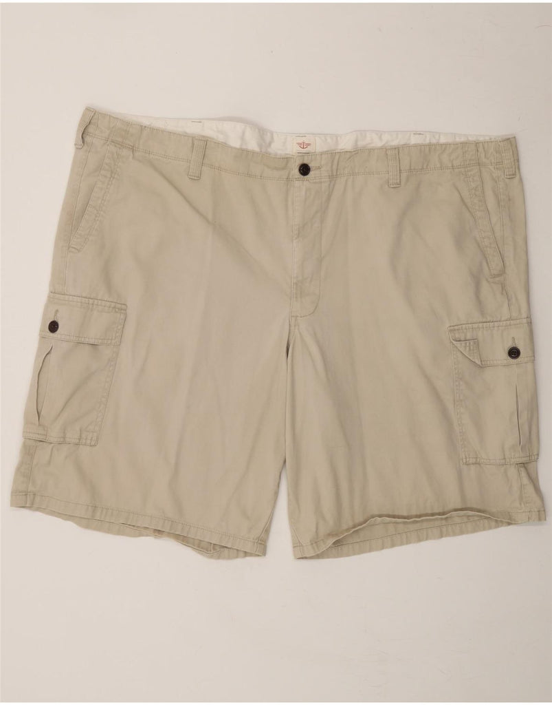 DOCKERS Mens Cargo Shorts W50 4XL Beige Cotton Vintage Dockers and Second-Hand Dockers from Messina Hembry 