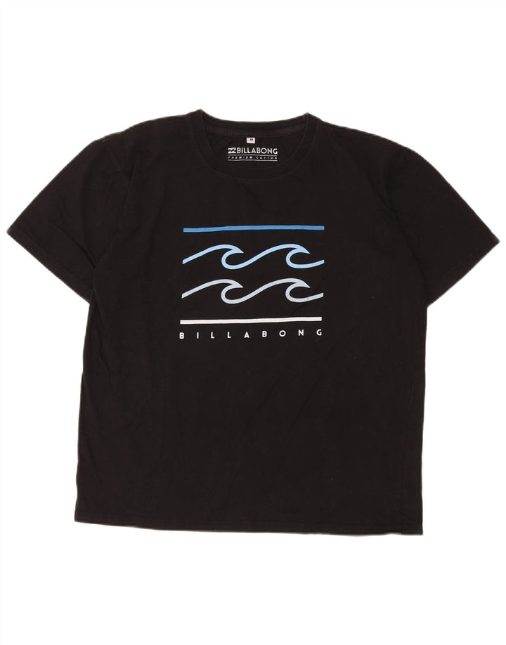 Billabong muška majica s grafičkim motivima srednje crna