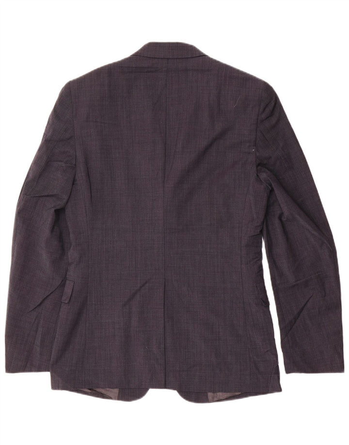 DKNY muška jakna s 2 gumba UK 36 Mala tamnoplava