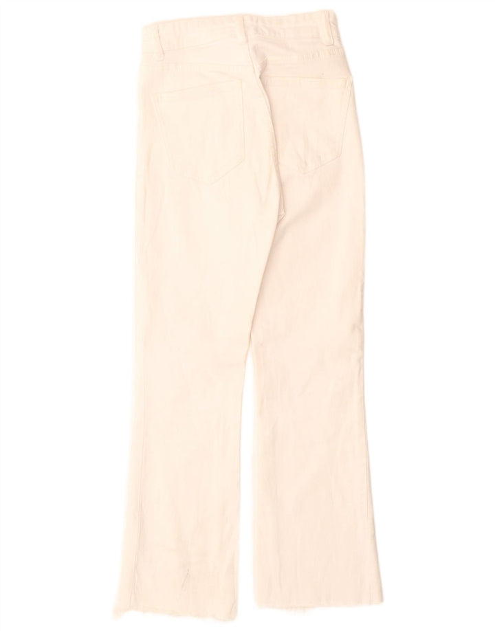 Zara ženske traperice visokog struka s visokim strukom EU 34 2XS W24 L26 sivobijele