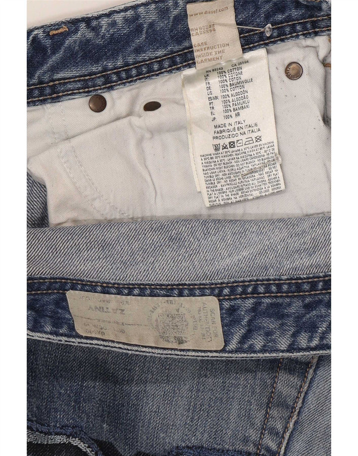 Diesel muške traperice Zatiny Regular Bootcut W30 L27 plavi pamuk