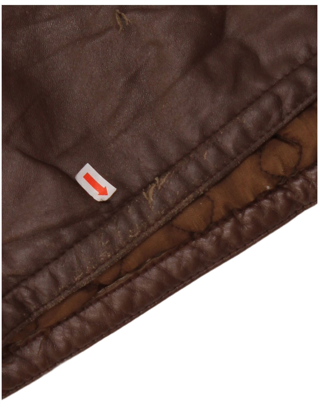 VINTAGE muška kožna jakna IT 56 3XL smeđa