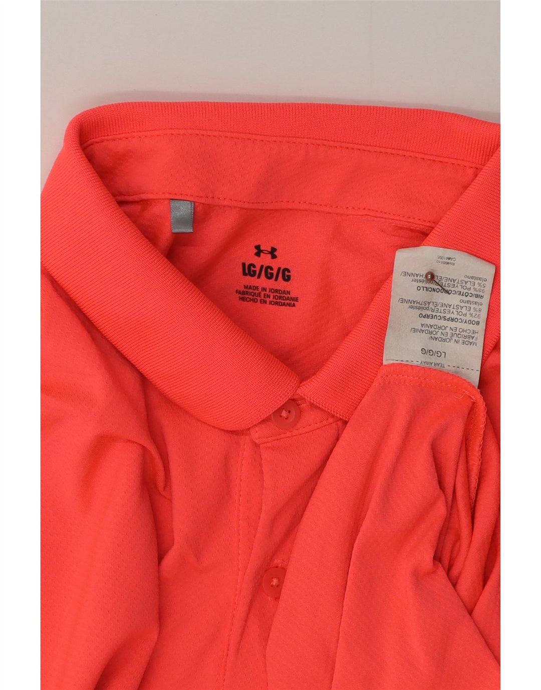 UNDER ARMOUR Muška polo majica velika ružičasta poliester