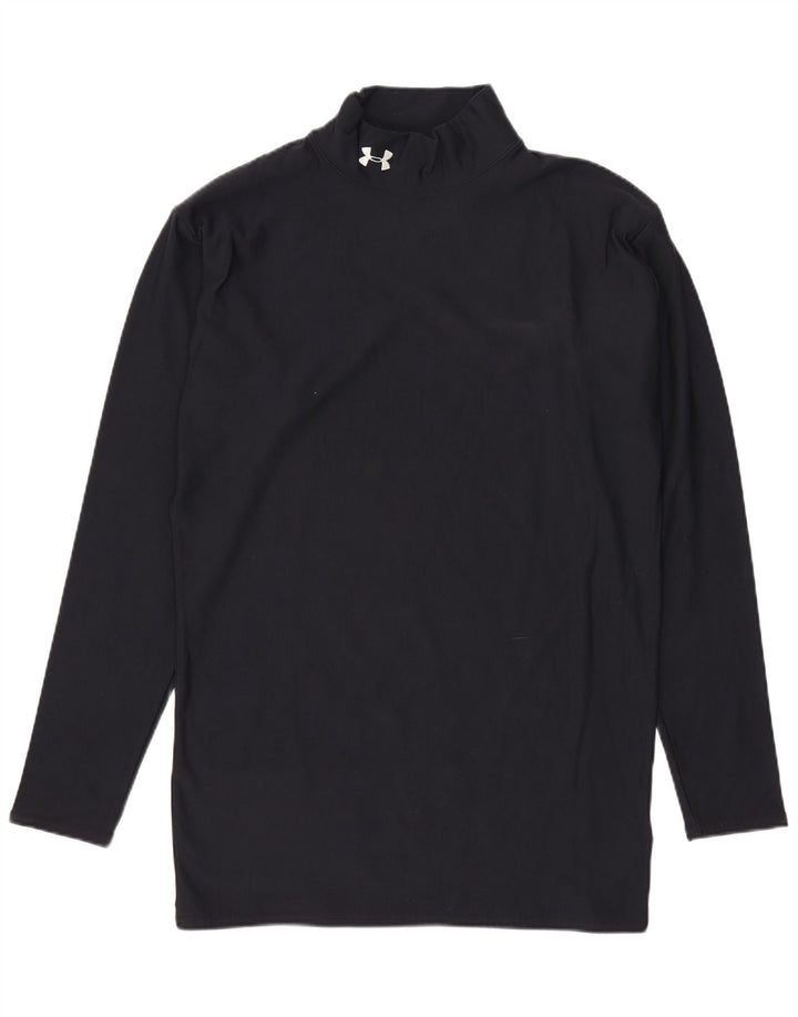 Under Armour muška majica dugih rukava srednje tamnoplavi najlon