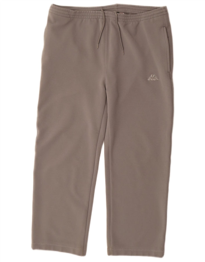 Kappa Ženske Capri Trenirke Hlače UK 14 srednje sivi poliester