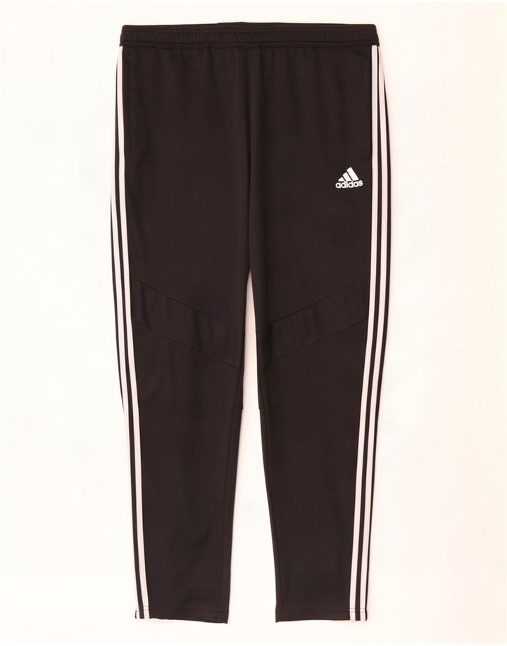 Adidas muške Climacool hlače za trenirku 3XL crni poliester