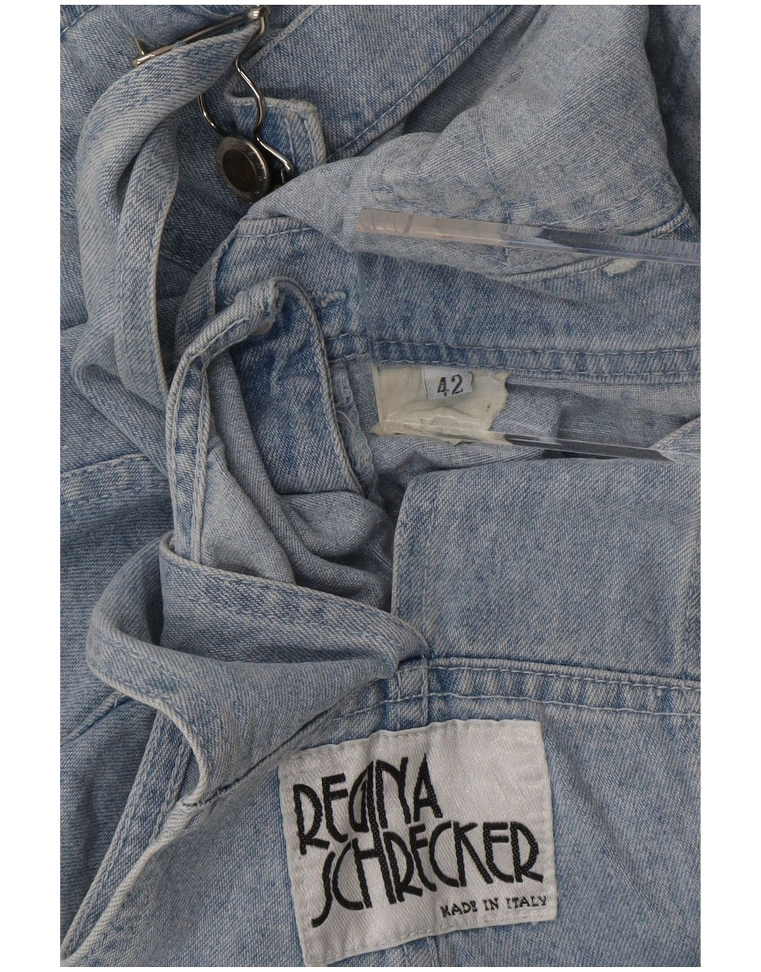 Regina Schrecker Ženske traper kratke hlače IT 42 Srednje W32 Plava