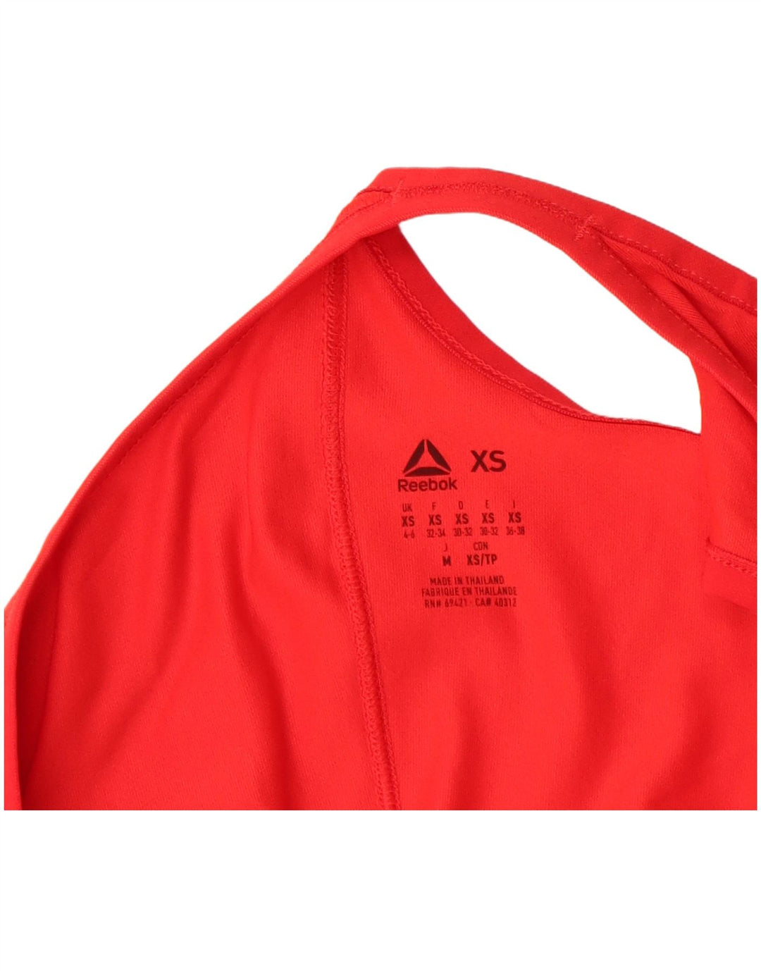 REEBOK Ženski grafički prsluk Bodypump UK 4/6 XS Crveni