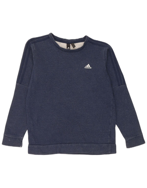 Adidas muška majica s kratkim rukavima, srednje tamnoplavi pamuk
