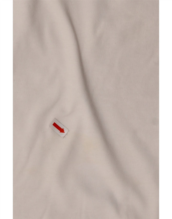 ESPRIT Womens Vest Top UK 16 Large Off White Cotton