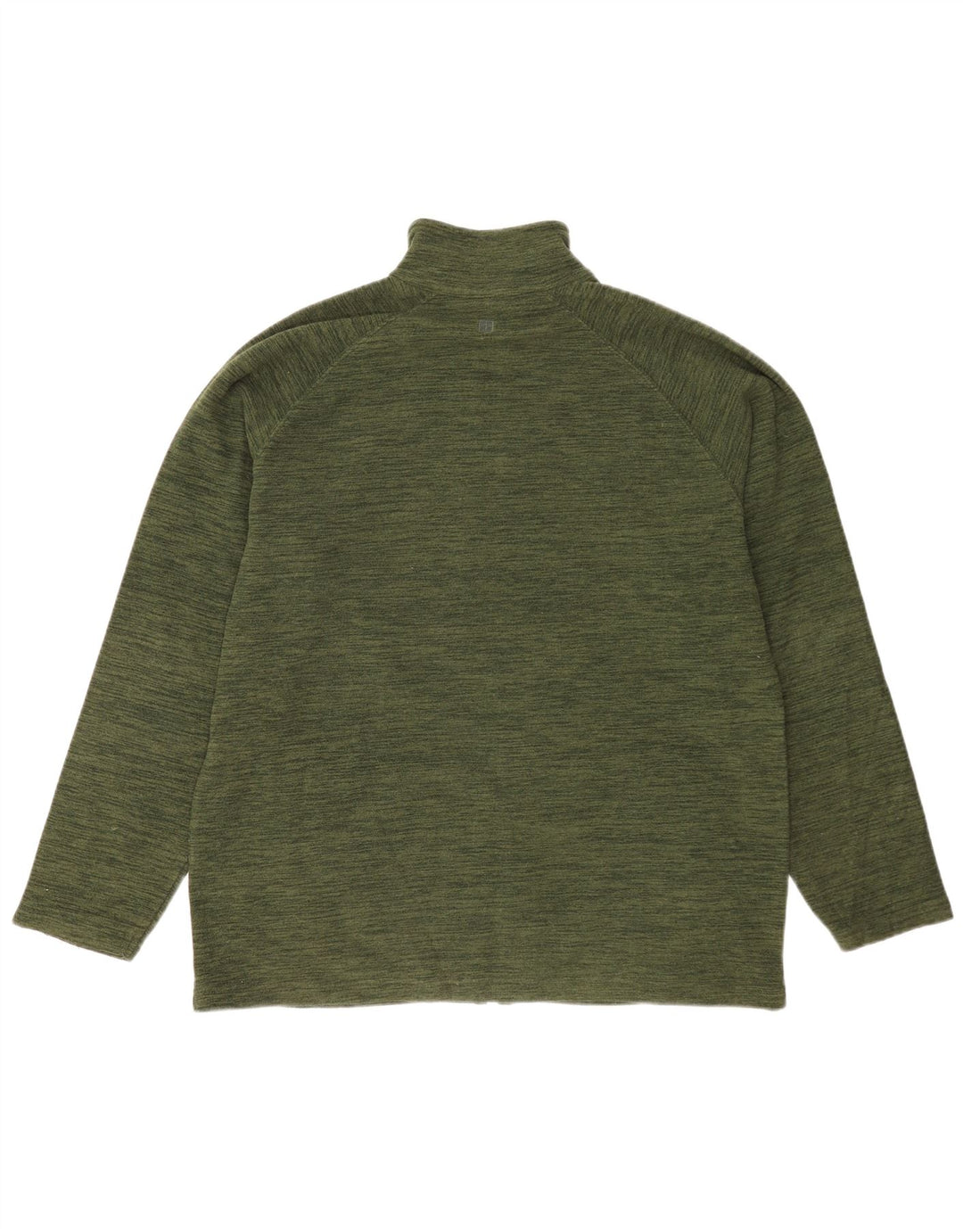 Muška jakna od flisa Mountain Warehouse UK 42 XL poliester sa zelenim pjegama