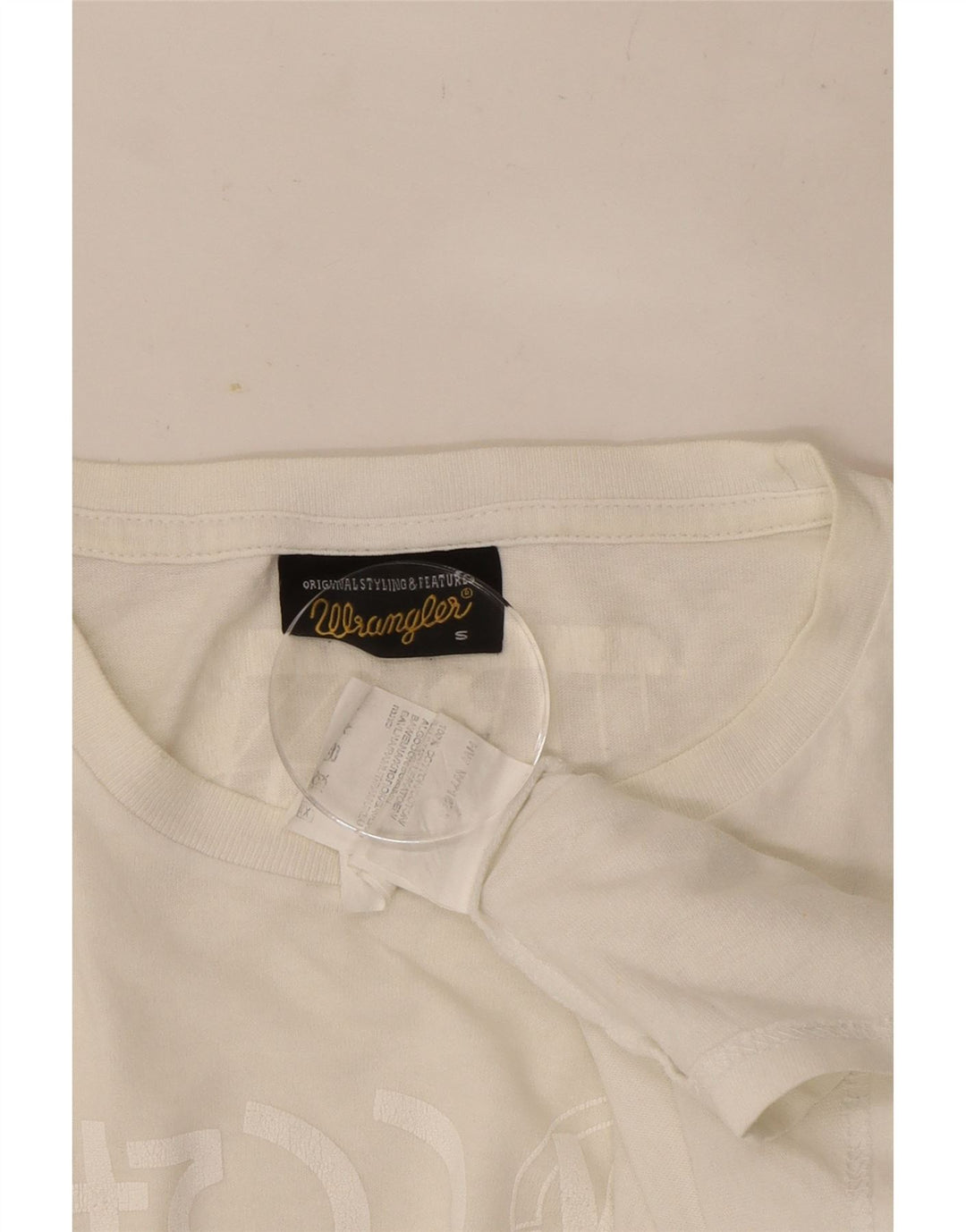 Wrangler muška majica dugih rukava s grafikama, mali sivi pamuk