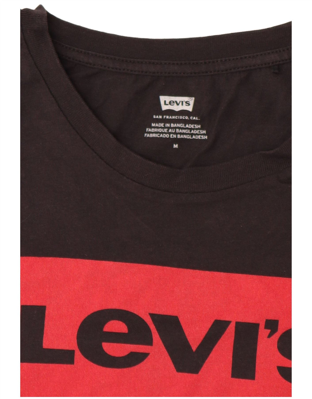 Levi's ženska majica kratkih rukava s grafičkim motivima UK 14 srednje crna