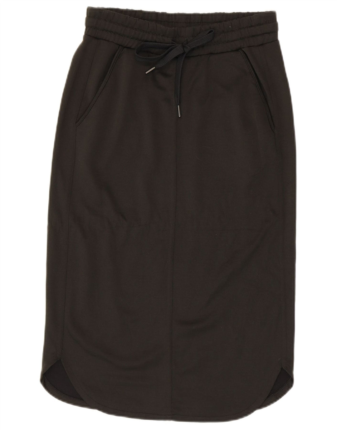 BENETTON ženska midi suknja mala W27 kaki poliester