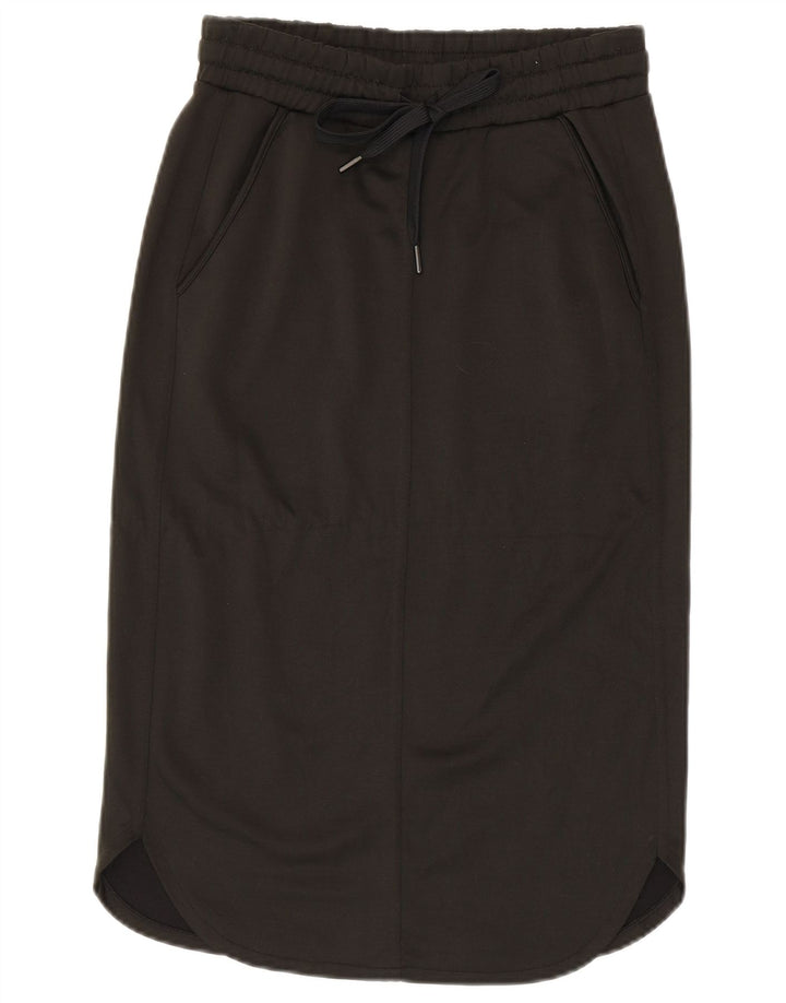 BENETTON ženska midi suknja mala W27 kaki poliester