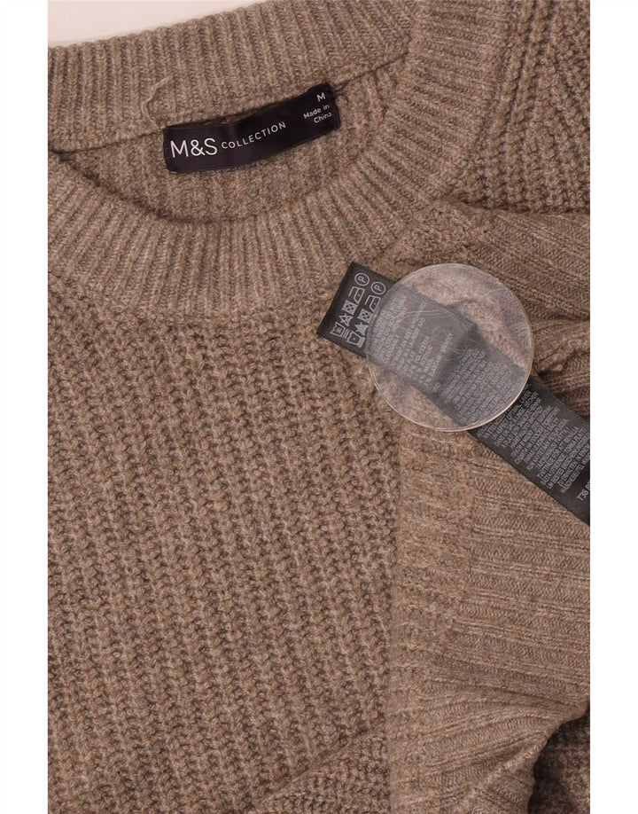 Marks & Spencer ženski prsluk bez rukava UK 14 srednje bež poliester
