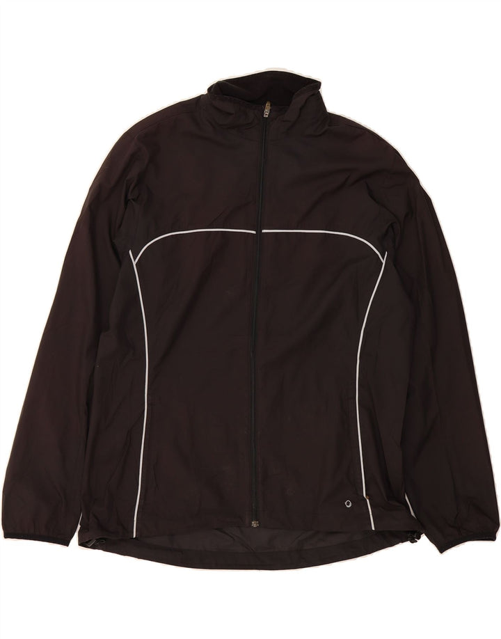 MOUNTAIN EQUIPMENT Womens Tracksuit Top Jacket UK 18 XL Black Polyester Vintage Mountain Equipment and Second-Hand Mountain Equipment from Messina Hembry 