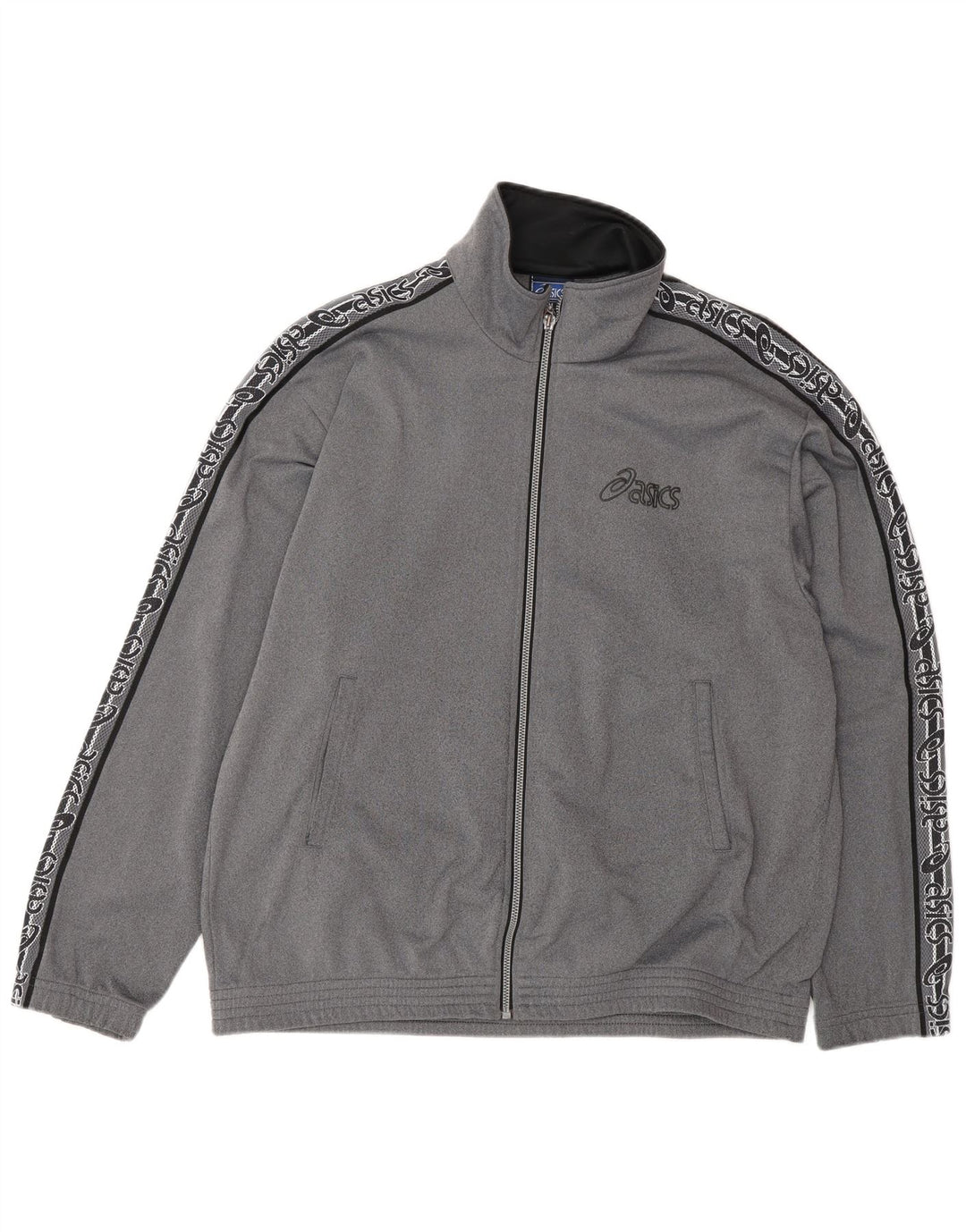 Gornja jakna Asics Graphic Trenirka Srednje siva