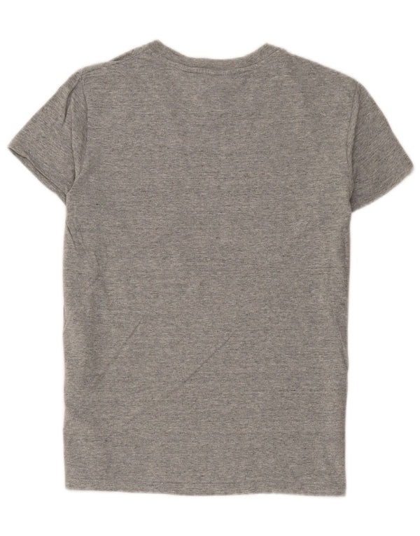 Levi's ženska majica kratkih rukava UK 12 srednje sivi flekasti pamuk