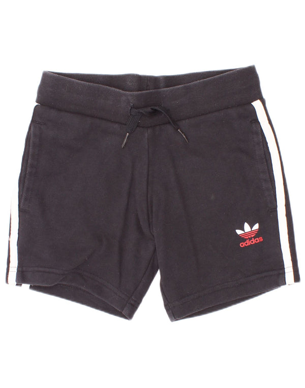 Adidas kratke sportske hlače za dječake 4-5 godina, crni pamuk