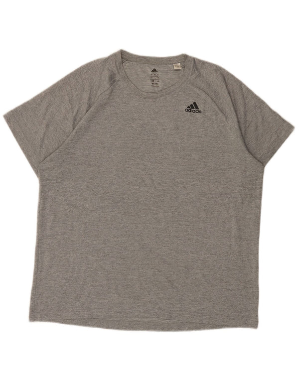 ADIDAS Muška majica Climalite Top Large Grey Flected