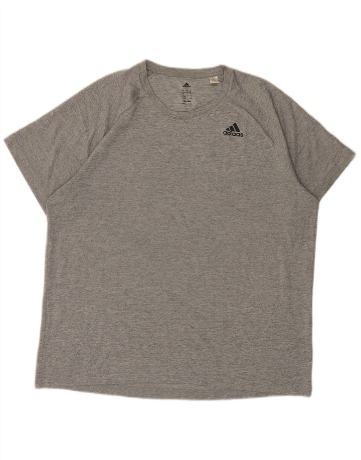 ADIDAS Muška majica Climalite Top Large Grey Flected