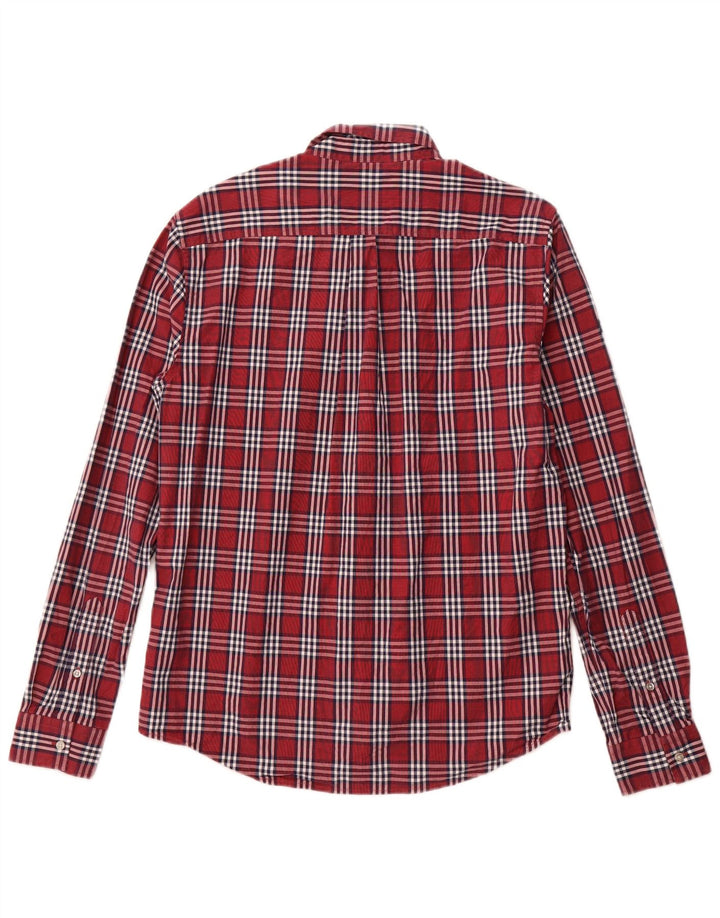 SUPERDRY muška košulja standardnog kroja, veliki bordo karirani pamuk