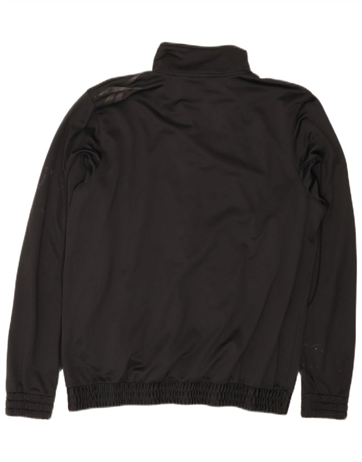 REEBOK muška trenirka sa grafičkim motivima, gornja jakna srednje crne boje od poliestera