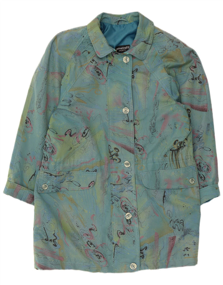 VALMELINE Ženski preveliki kaput EU 36 Small Blue Colourblock