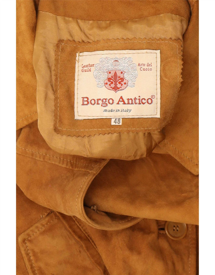 Borgo Antico ženska jakna od brušene kože IT 48 XL bež koža