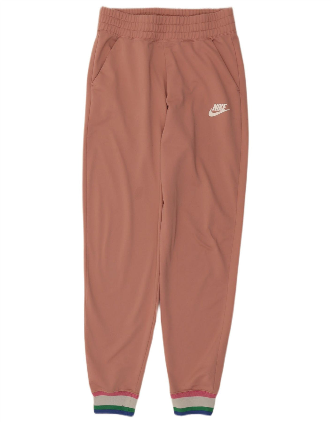 Nike Ženska trenirka Hlače Joggers UK 10 Mali ružičasti poliester