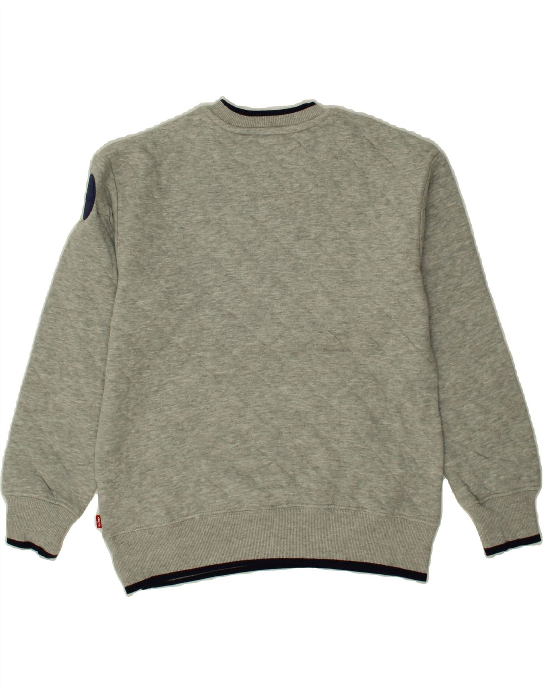 LEVI'S Girls Sweatshirt Jumper 12-13 Years Grey Cotton Vintage Levi's and Second-Hand Levi's from Messina Hembry 