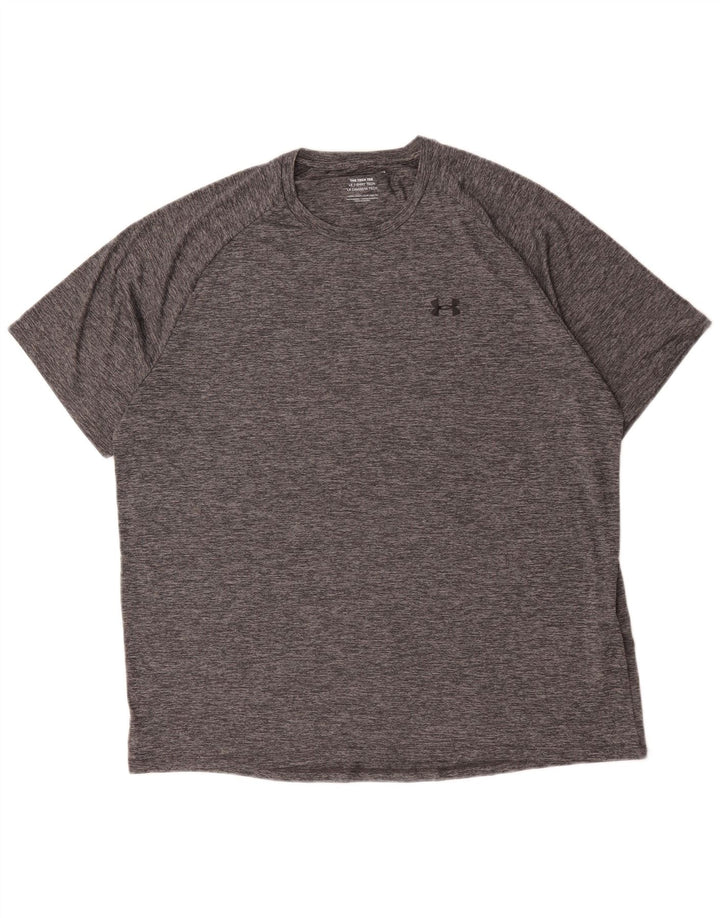 Under Armour muška majica kratkih rukava 2XL sivi pjegavi poliester