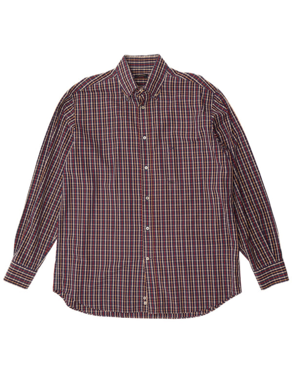 Paul & Shark Mens Shirt Size 42 Large Multicoloured Check