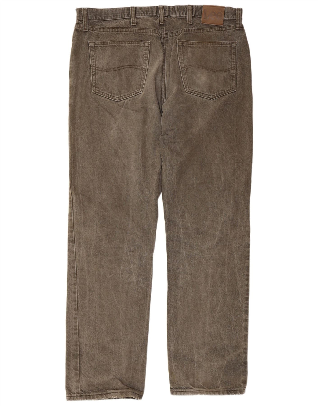 Lee muške ravne traperice regularnog kroja W38 L32 sive