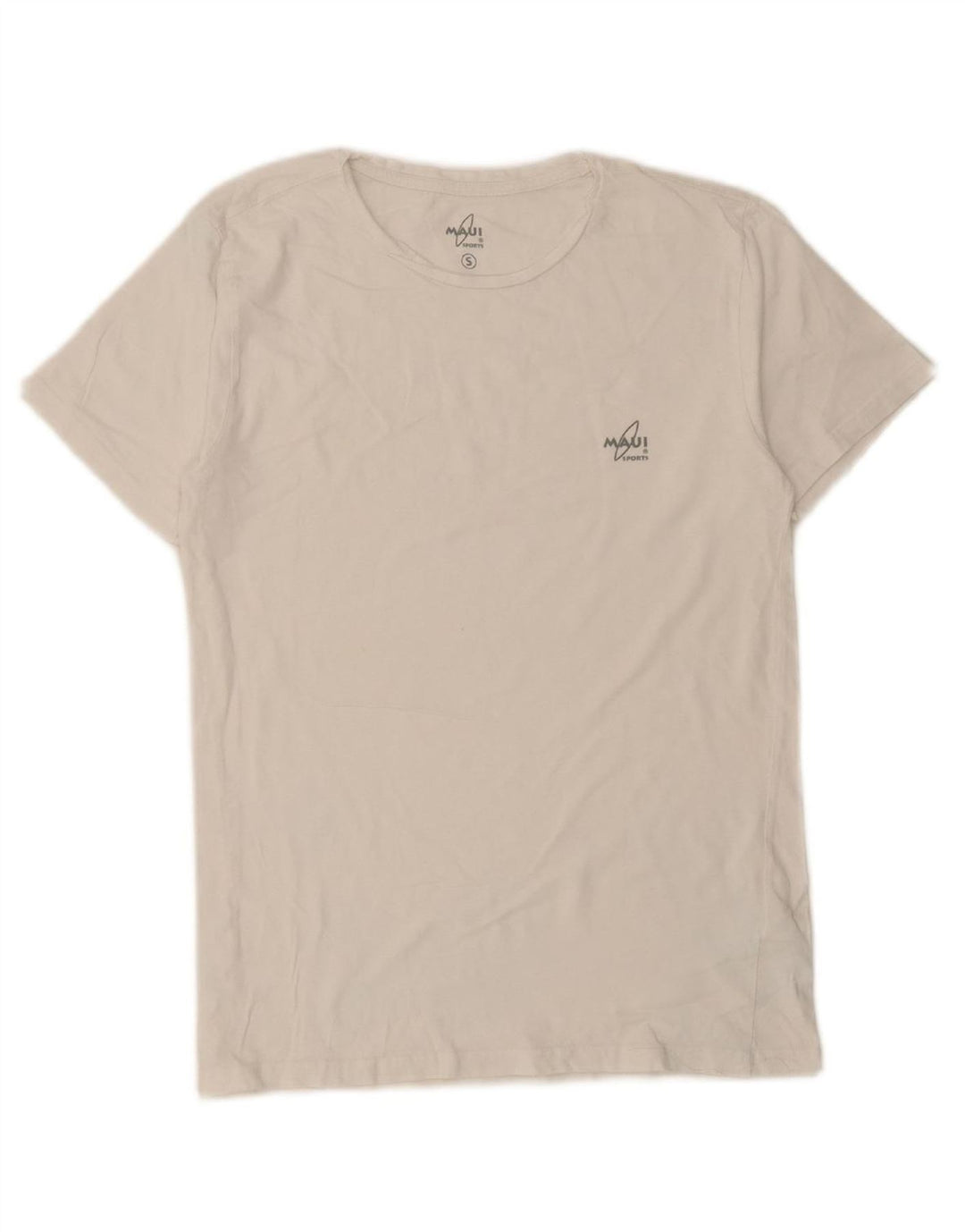 MAUI MAUI Mens T-Shirt Top Small White