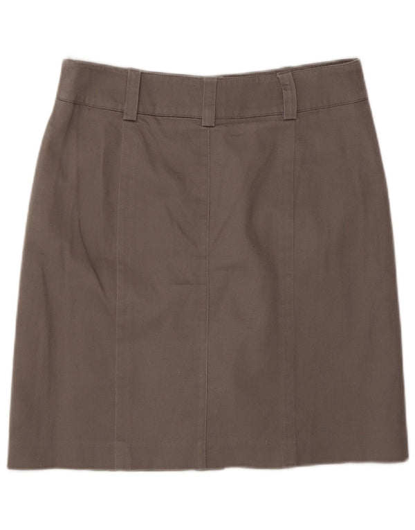 Oasis ženska obična midi suknja US 10 Large W30 smeđi pamuk