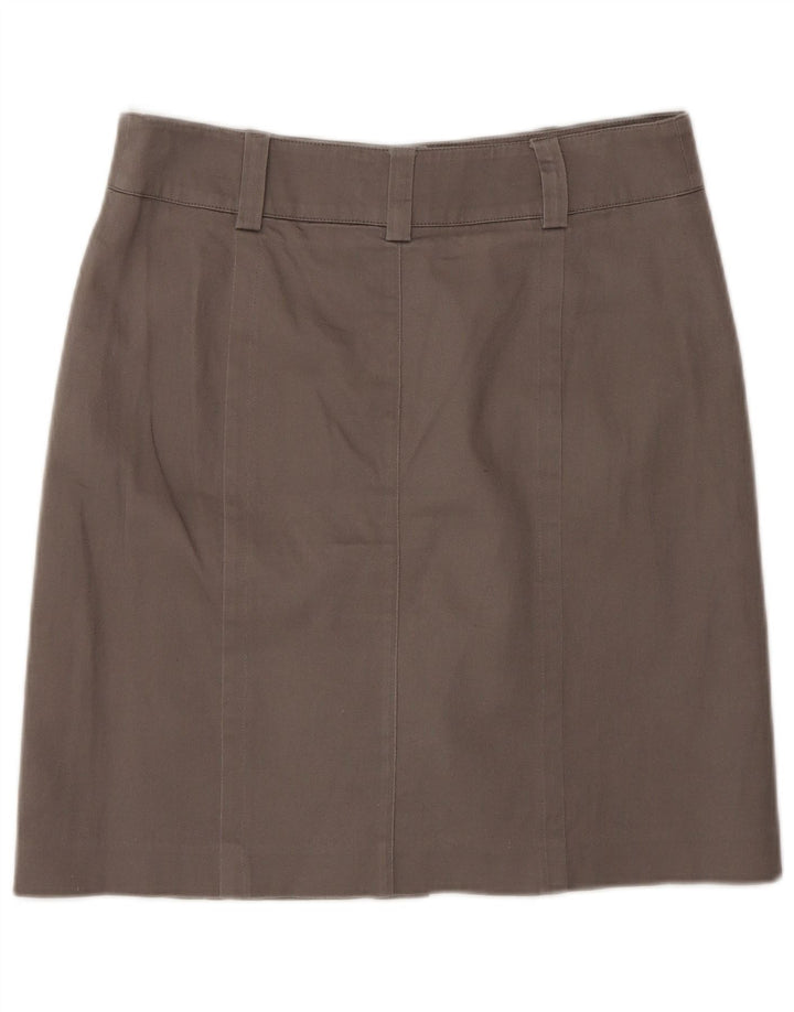 Oasis ženska obična midi suknja US 10 Large W30 smeđi pamuk