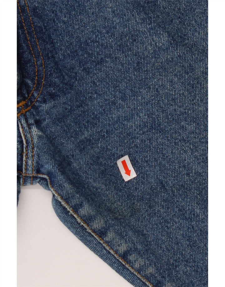 FIORUCCI Ženske ravne traperice W31 L28 plavi pamuk