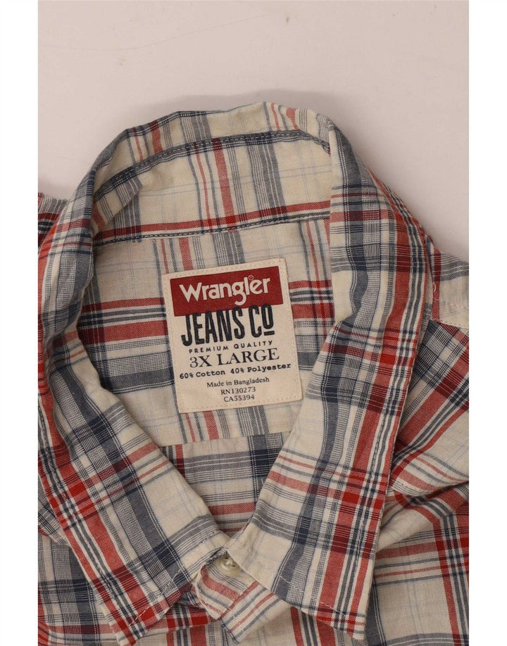 Wrangler muška košulja 3XL šareni karirani pamuk
