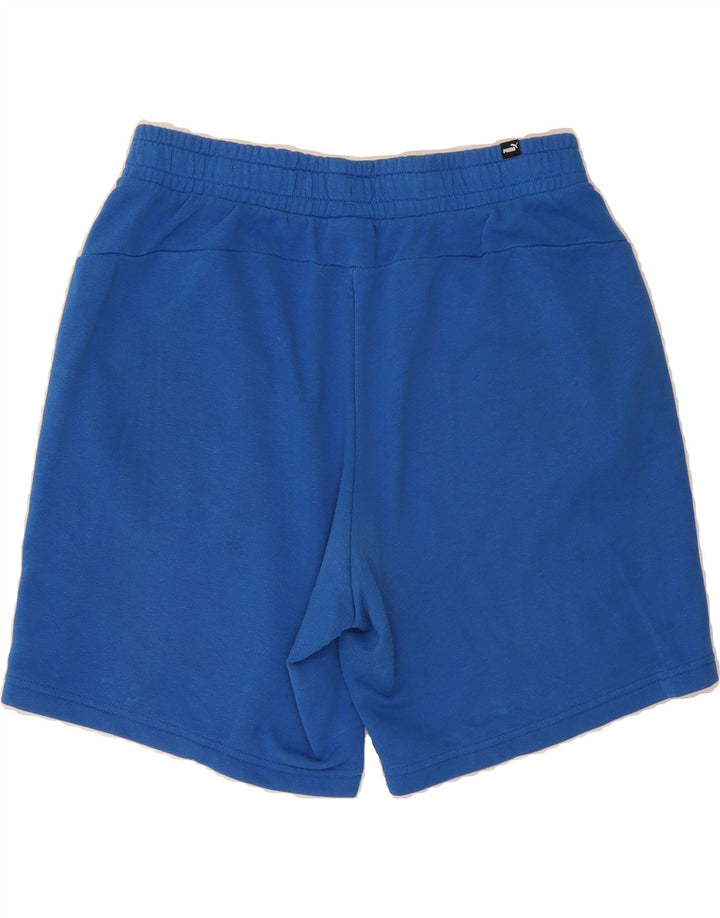 PUMA Mens Sport Shorts Large  Blue Cotton Vintage Puma and Second-Hand Puma from Messina Hembry 